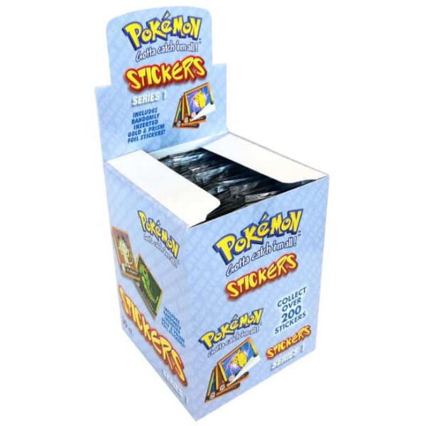 Pack de 30 STICKERS 1999 - Caja golpeada - Inglés
